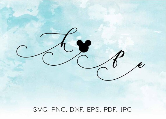 Download Love Mickey Svg Disney Svg For Cricut And Silhouette Disney Etsy