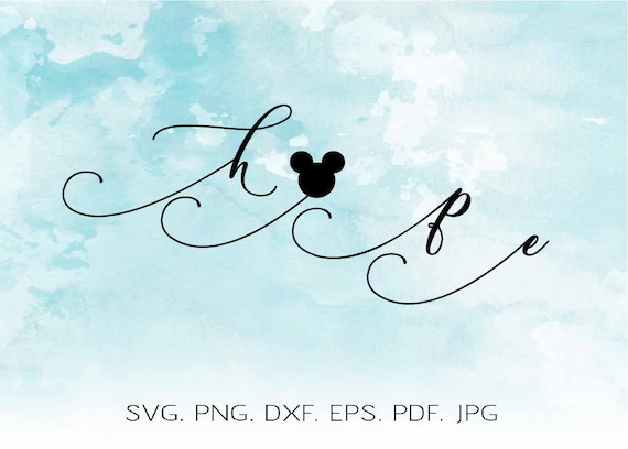 Download Love Mickey Svg Disney Svg For Cricut And Silhouette Disney Etsy