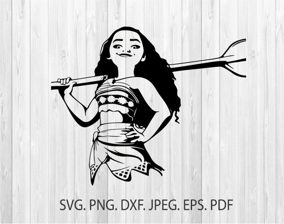 Download Moana Svg Disney Svg Moana Silhouette Moana Clipart Disney Etsy