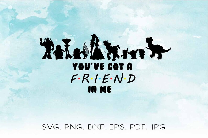 Free Free 268 Friends Disney Svg SVG PNG EPS DXF File