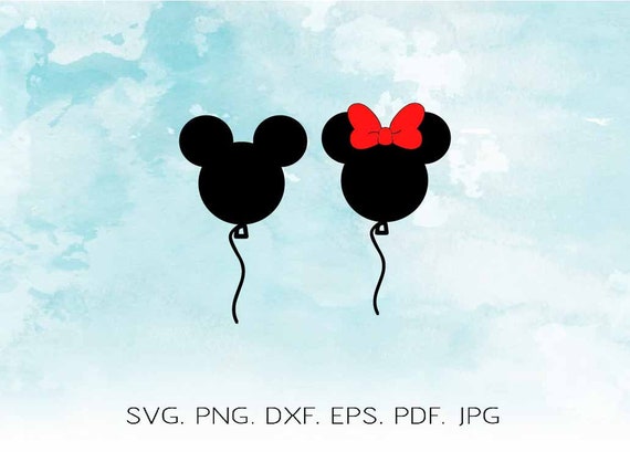 Download Disney Svg Disney Balloons Svg Mickey Balloon Svg Minnie ...