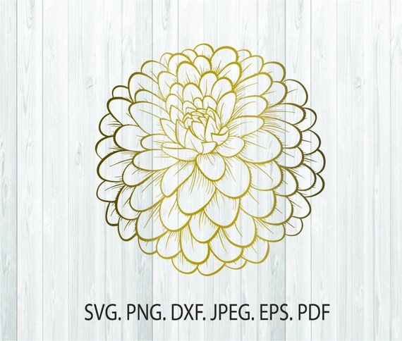 Flower Svg Blossom Svg Rose Svg Lotus Clipart Flower Shape Etsy