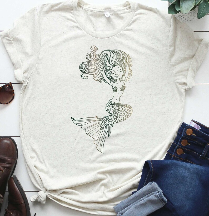 Free Free 125 Little Mermaid Shirt Svg SVG PNG EPS DXF File