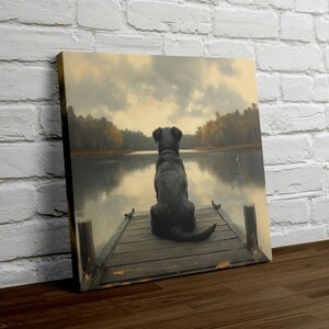 Autumn Dog Print