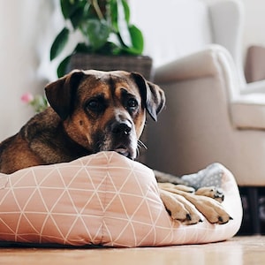 Dog Bed Sewing Pattern PDF | S–XL | Washable Pet Cushion Tutorial | Cat Bed | Kennel Mattress Sewing DIY | Printable Pet Pillow image 11