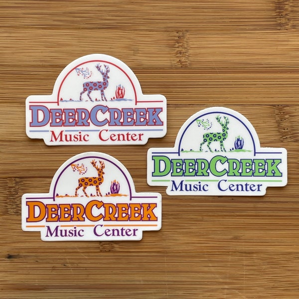 Phish Deer Creek Music Center Sticker