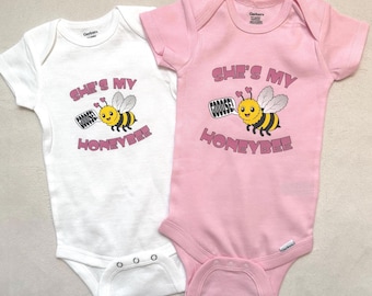 Goose Baby Onesie - She’s My Honeybee