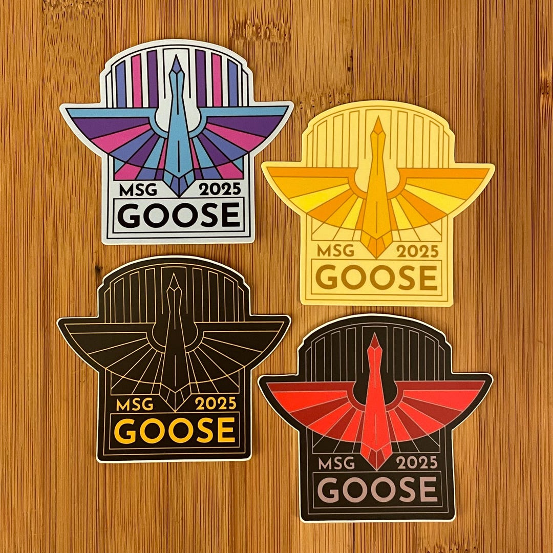 Goose MSG 2025 Sticker - Etsy