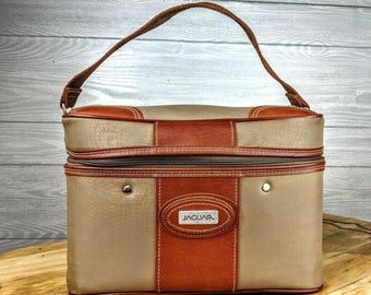 old jaguar suitcase