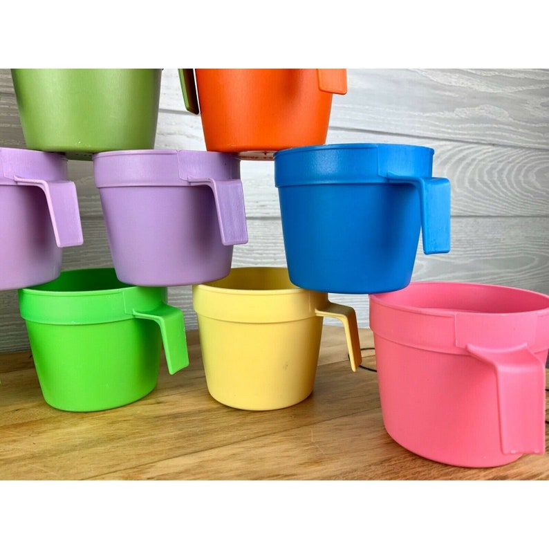 Vintage Camping Plastic Coffee Hot Chocolate Cups Retro 21 Etsy