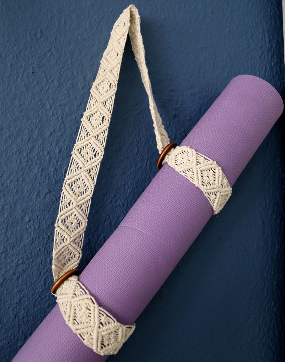 Macrame yoga bag clearance
