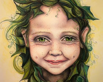 Whimsical Artwork / Children’s Room Art Print / Fine Art Print / Unique Art