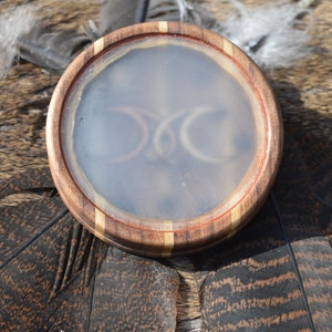 Walnut & Hickory Crystal over Glass Turkey Pot Call