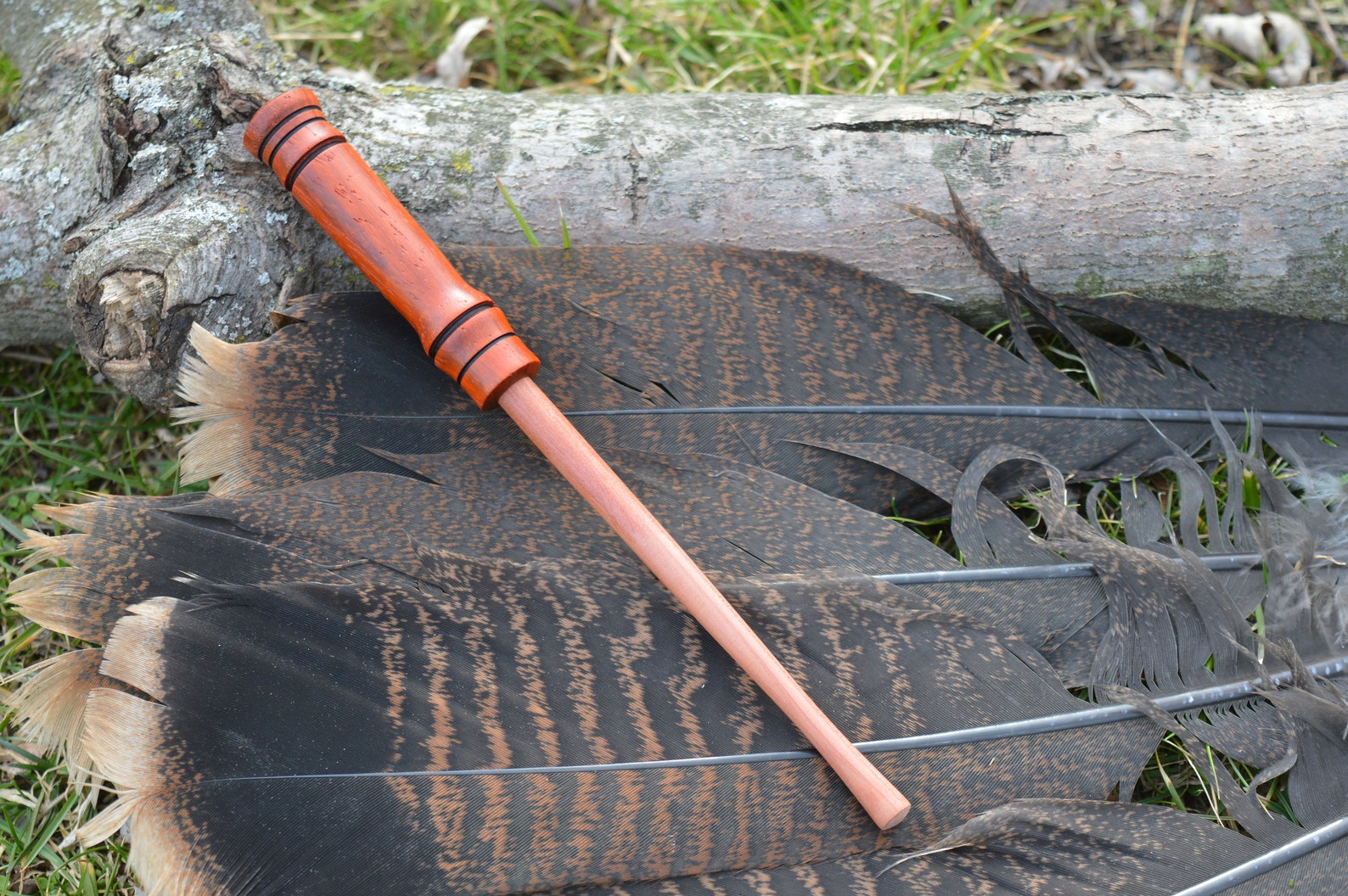 Padauk Handled Turkey Pot Call Striker Etsy New Zealand