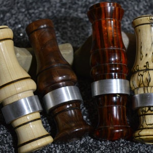 Custom M200 Silber Bullet Duck Call - Enten Jagdruf - Handgemachter Entenruf, Einzelgeschenk
