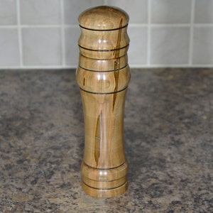 Ambrosia Maple Pepper Mill / Salt Mill - Salt, Pepper, or Herb Grinder - Ceramic Kitchen Tool