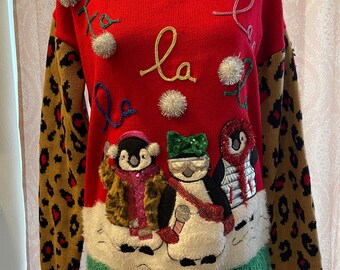 Fa La La La Christmas sweater