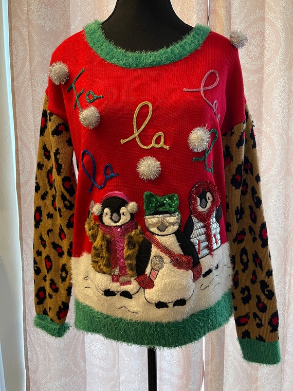 Fa La La La Christmas sweater