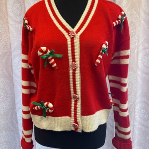 Candy Cane Christmas sweater image 1