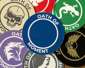Custom Oath of Moment Token for use with WH40K 10th Edition