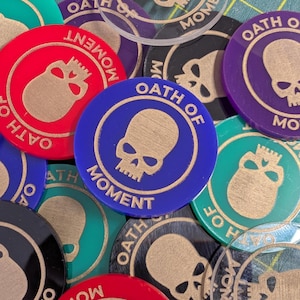 WH40K Oath of Moment-token - för användning med WH40K 10:e upplagan