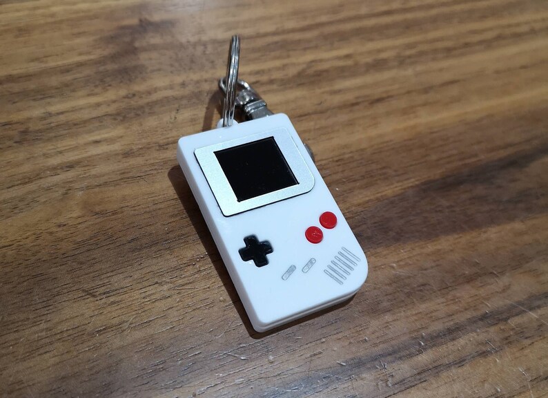 Game Boy Keychain/gameboy Keyring/backpack Tag/lunchbox Tag. Etsy