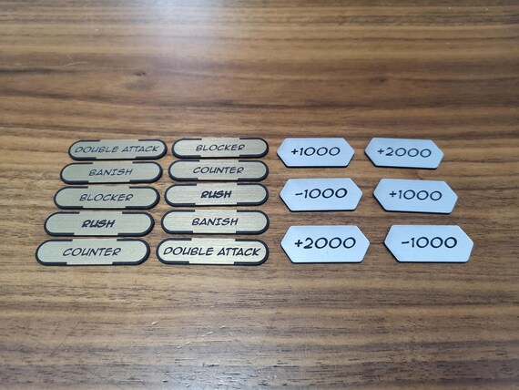 One Piece TCG Tokens - Gold and Silver Tokens for Use With One Piece Card  Game - Etsy