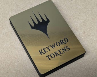 MtG Keyword Token Case. MtG Ability Counter Case.