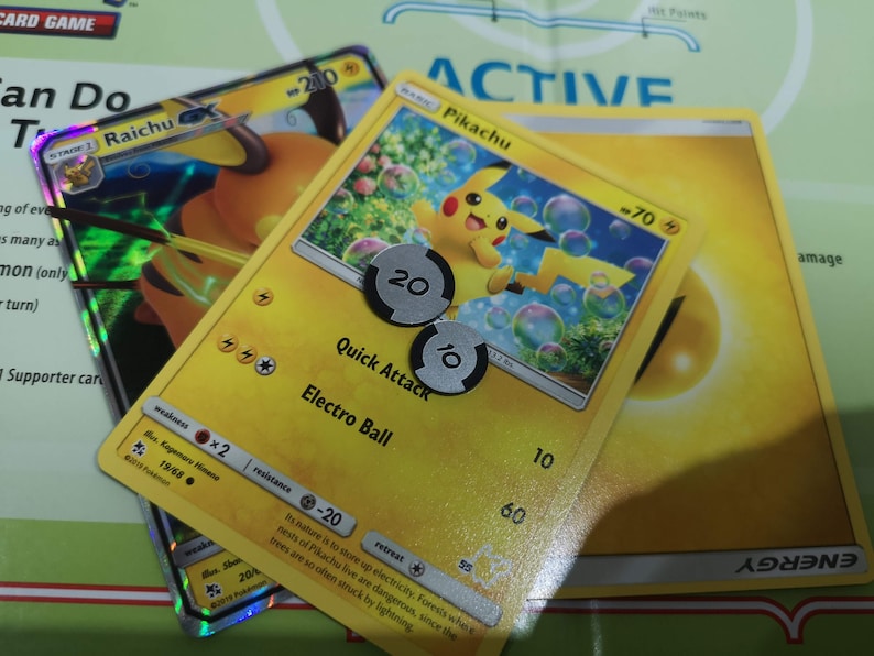 Pokemon TCG Compatible Effects/status Ability Used Etsy UK