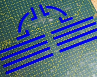 WH40K Deployment Zone Markers - 14 Piece Set - Multiple Colours of Acrylic Available