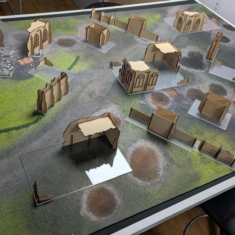 40k Terrain Footprint - Etsy