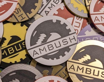 WH40K Ambush Tokens - 5 Token Set - Genestealer Cult - WH40K 10th Edition
