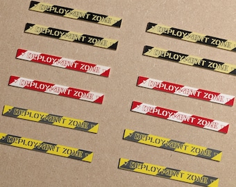 WH40K Deployment Zone Markers - 12 Piece Set - Multiple Colour Combos Available
