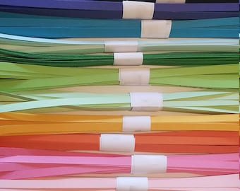25 Color Beginners Quilling Paper Strip Kit - Cardstock, DIY Craft Project