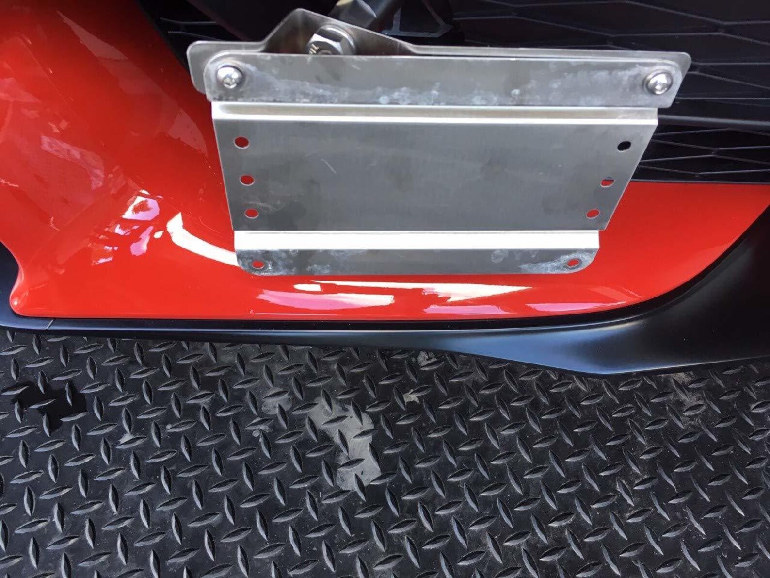 The No Holes Tow Hook License Plate Bracket for the TOYOTA Etsy