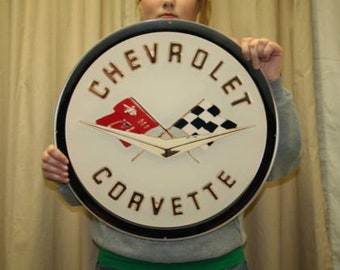 Corvette C1 1953-1956 Grille Emblem / Steel Art Sign