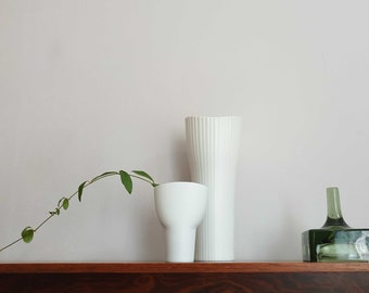 Tapio Wirkkala, for Rosenthal, mini porcelain vase, matt white, vintage