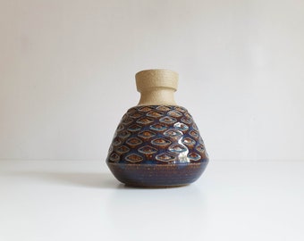 Soholm Danmark ceramic vase, design Einar Johansen, midcentury, vintage