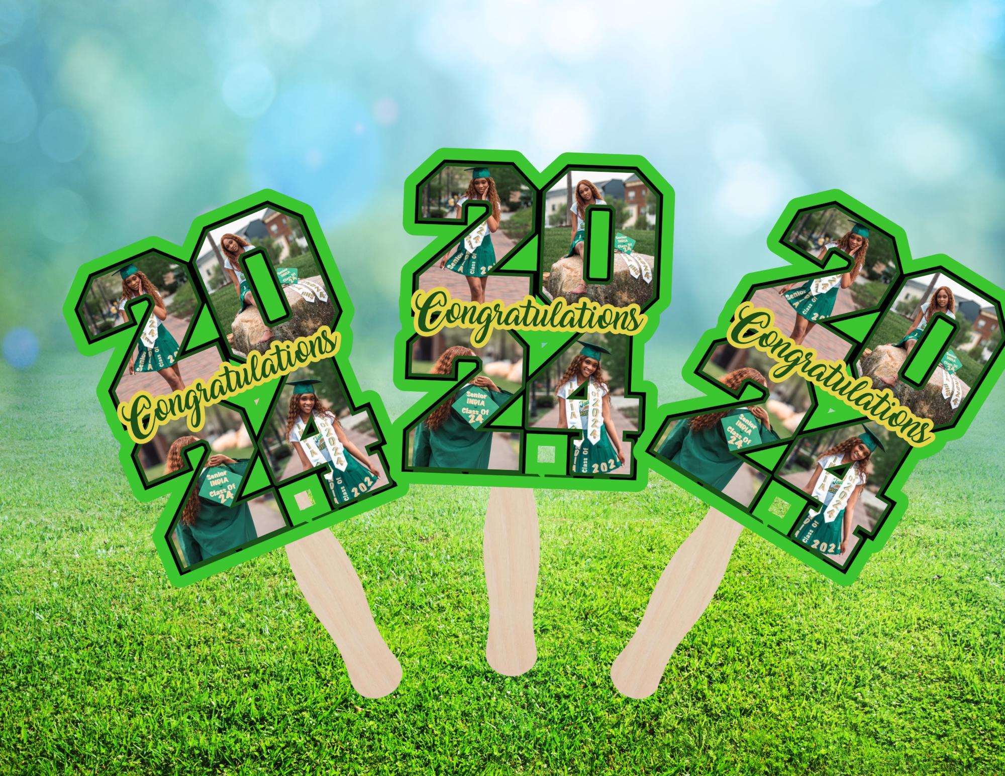 Graduation/keepsake Fans (set of 5) - Etsy