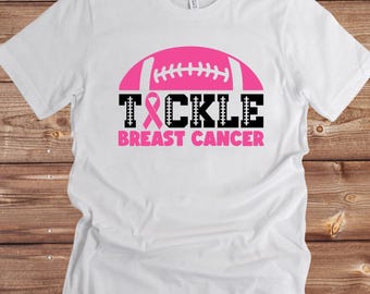 Tackle Breast Cancer T-Shirt