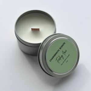 Feeling Irie Candle Tin, Soy Candle, Scented Candle, Pet Friendly Candle, Phthalate Free Fragrance Oils, Soy Wax Blend, High Scented