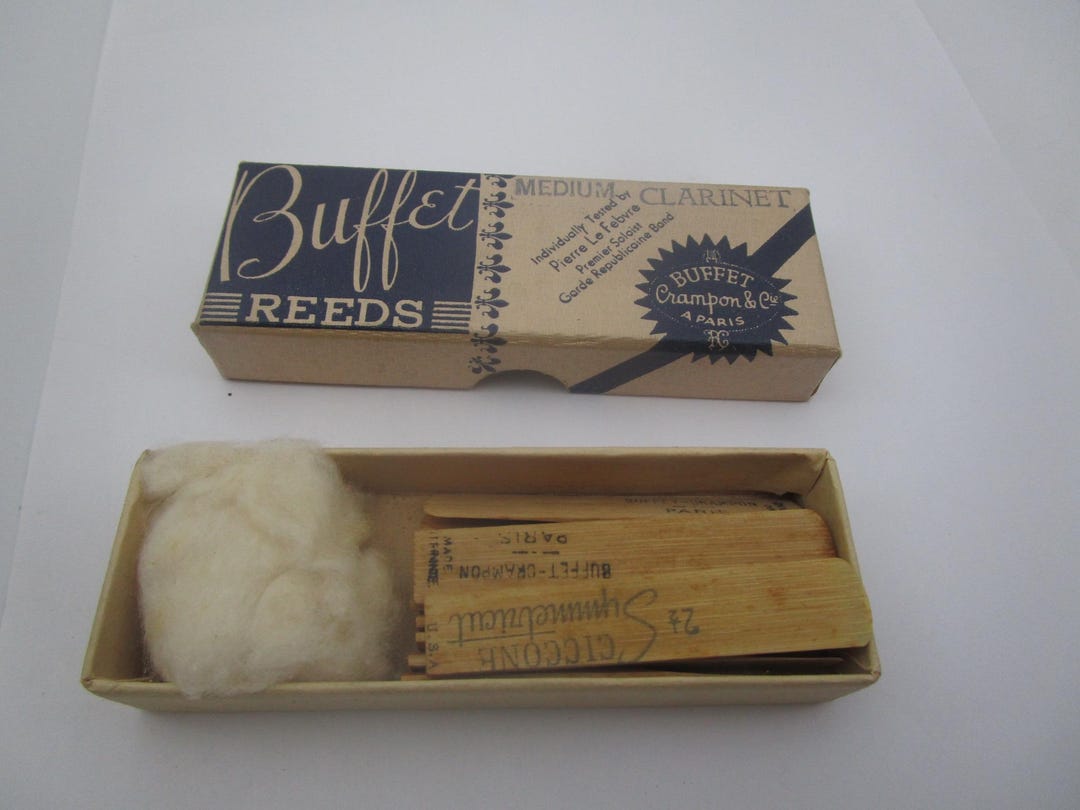 Antique Buffet Reeds Medium Clarinet in Original Box - Etsy