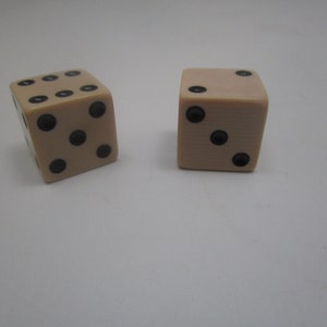 Vintage Casino Dice - Etsy