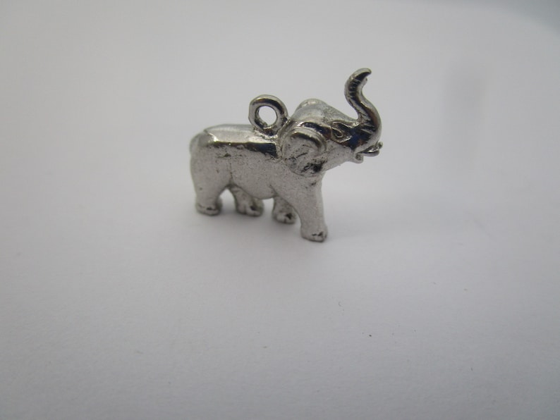 Vintage Sterling Silver Elephant Charm