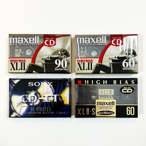 Maxell XLII - 90 CrO2 Blank Audio Cassette Tape Vintage 3