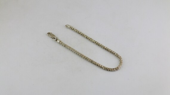 Vintage Milor Curb Twisted Scroll Braid Chain Des… - image 3