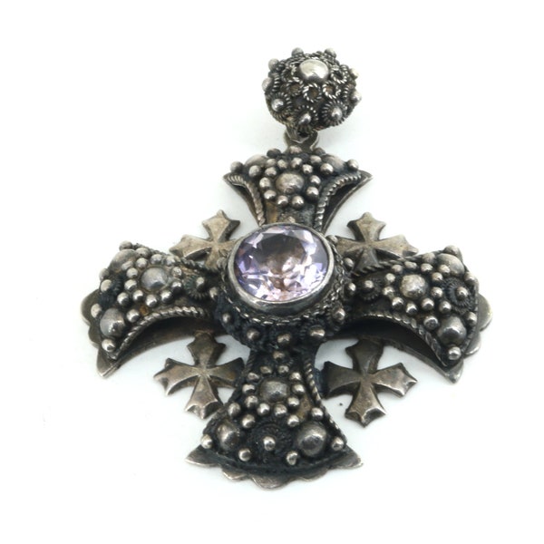 Jerusalem Cross Pendant - Etsy