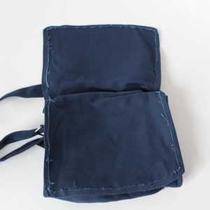 Canvas bag Pimpen Canvas blank dark blue image 10