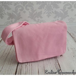 Canvastasche Pimpen Canvas Rohling rosa Tasche Bild 2