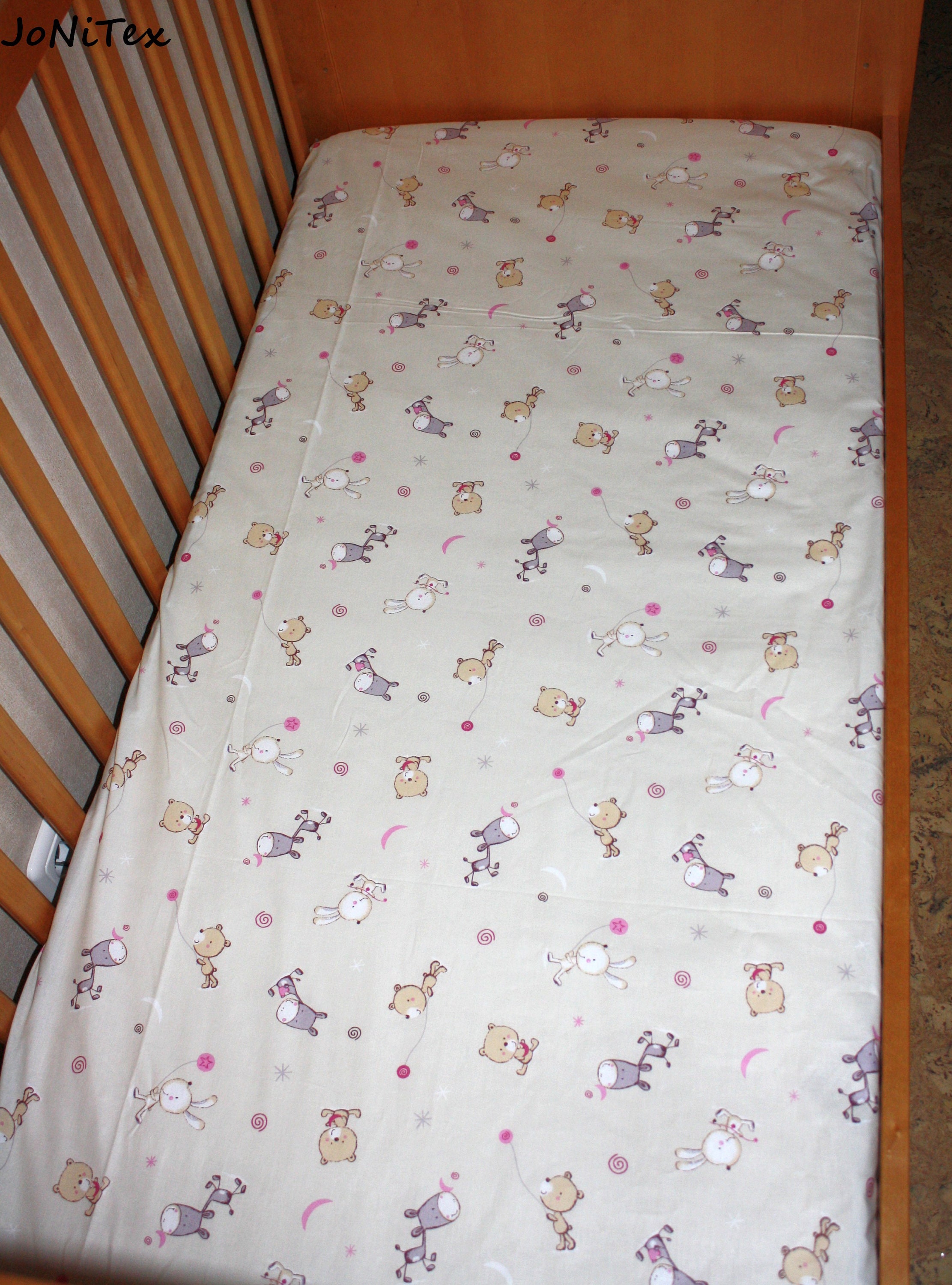 cot bed sheets 140 x 70